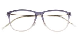  Beverly Rectangle Light Purple Glasses1
