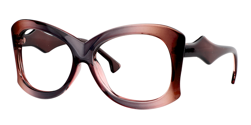 Butterfly Brown Glasses | Zeelool Eyeglasses Online2