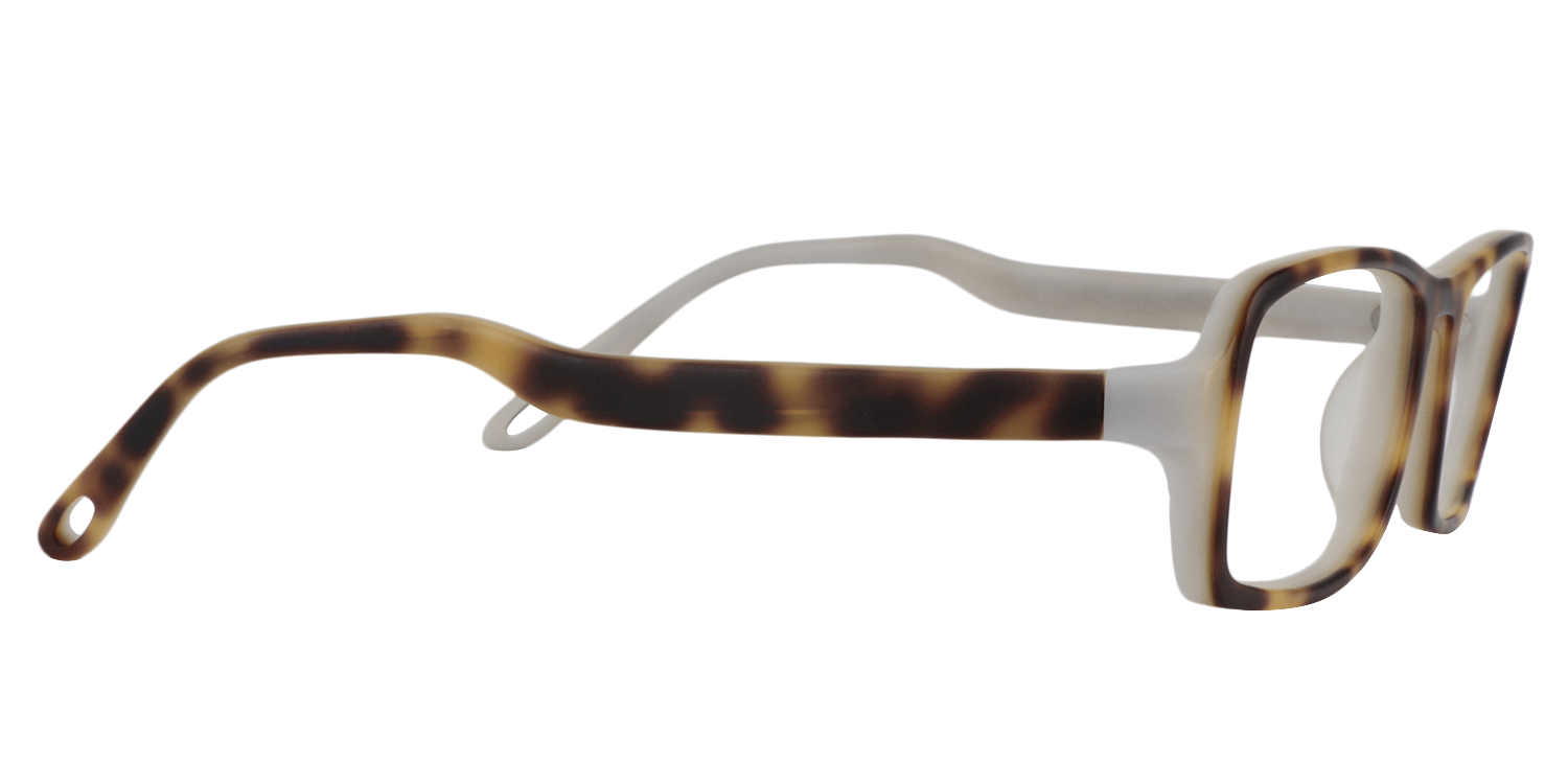 Rectangle Gray Glasses | Zeelool Glasses4