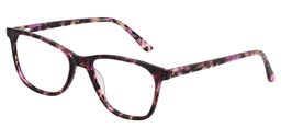 Teresa Rectangle Purple Floral Glasses 2