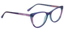 Thelma Cat Eye Purple Glasses4