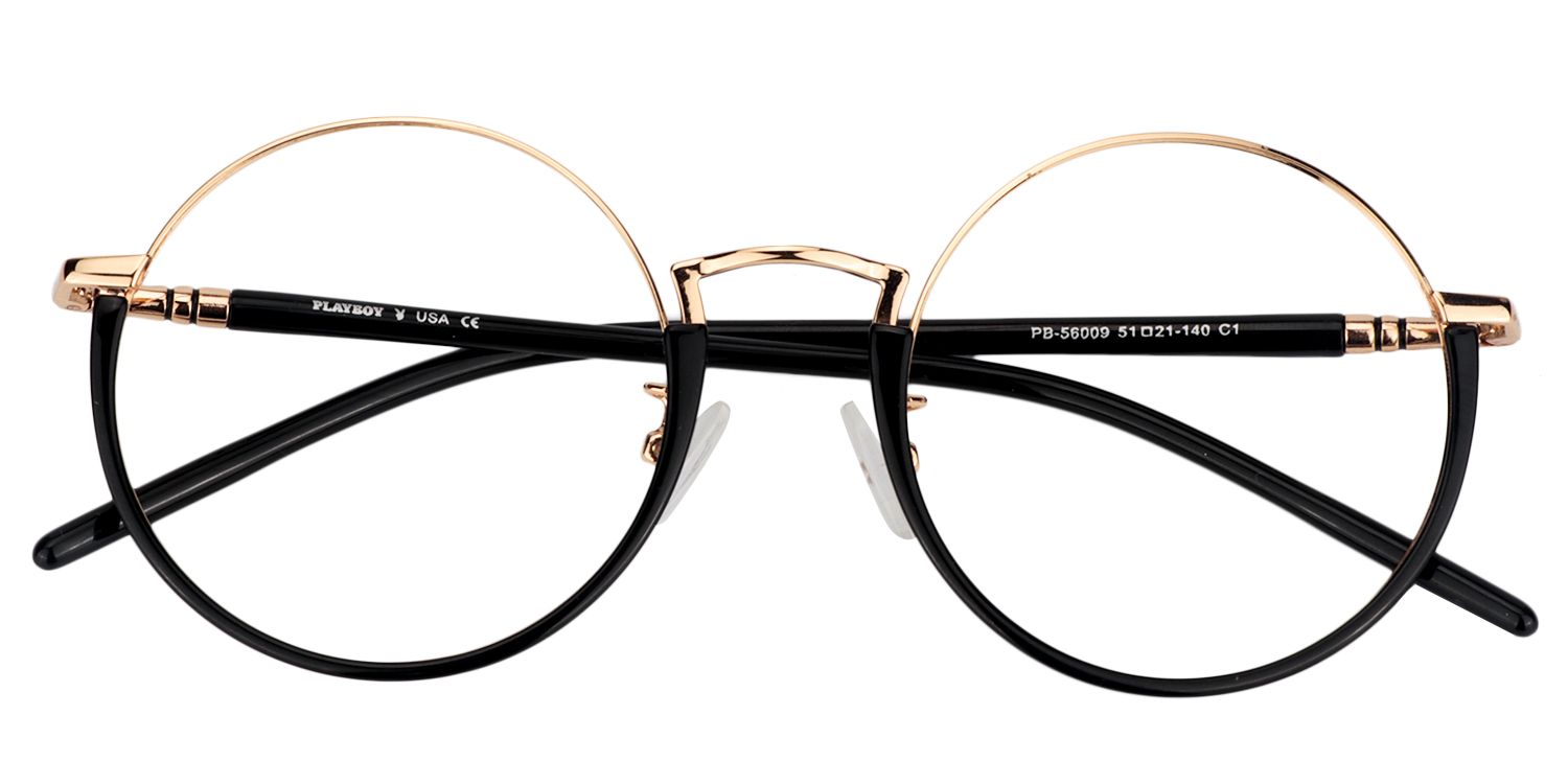 Round Black Glasses | Zeelool Glasses1