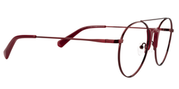 Morgan Aviator Dark Red Glasses4
