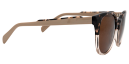 Ainsley Square Light Tortoise Sunglasses4