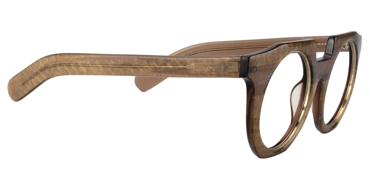 Round Dark Tortoise Glasses | Zeelool Glasses4