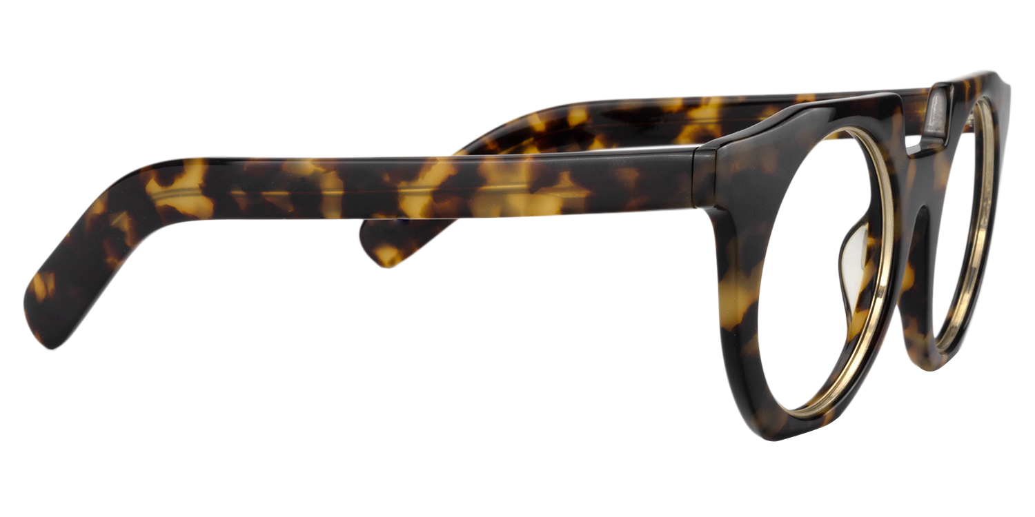 Round Tortoise Glasses | Zeelool Glasses4