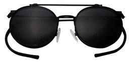 Bertie Aviator Black Glasses1