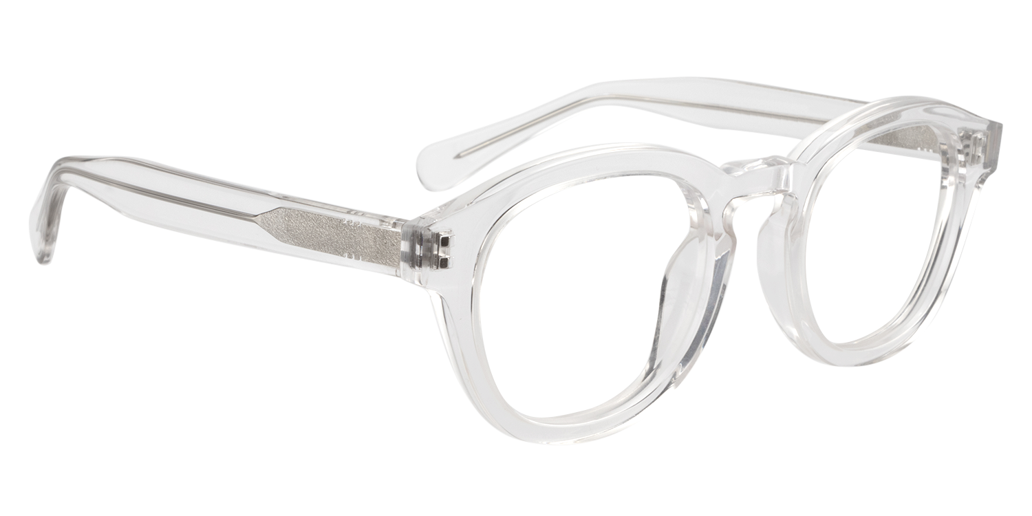 Round Clear Glasses | Zeelool Glasses2