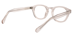 Caprice Round Flesh-Pink Glasses5