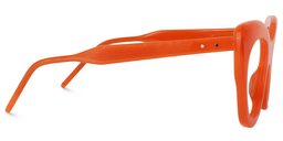 Maria Cat-eye Orange Glasses5