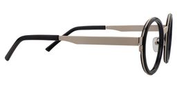 Wendy Round Black Glasses2