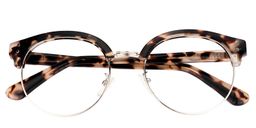 Lillian Round Tortoise Glasses1