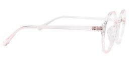 Kay Clear Round Glasses 4