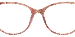 Cleo Cat Eye Pink Floral Glasses3