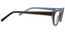  Zane Cat Eye Brown Glasses5