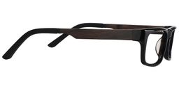 Henry Rectangle Black Glasses4