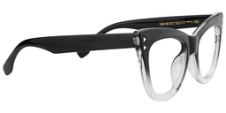 Samuel Cateye Black Glasses4