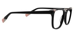 Brandon Square Black Glasses4