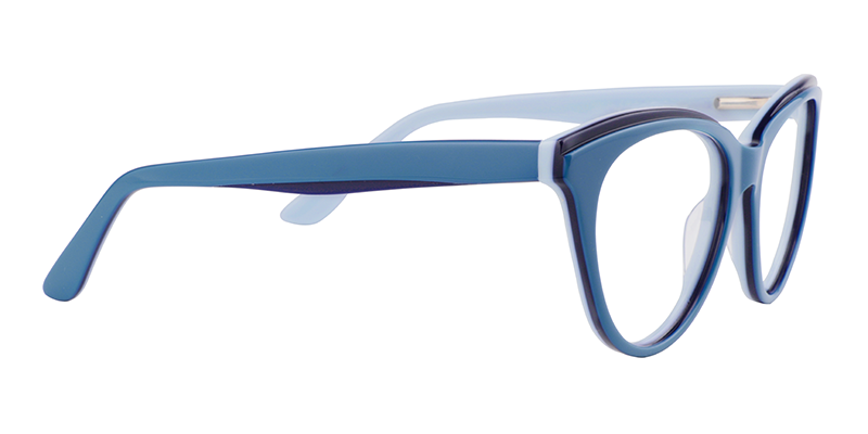 Cat Eye Blue Glasses4