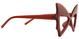 Elvira Butterfly Red Glasses3