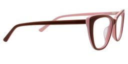 Acton Rectangle Brown Glasses4