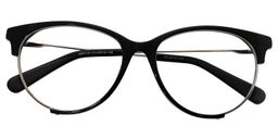 Aeolus Round Black Glasses2