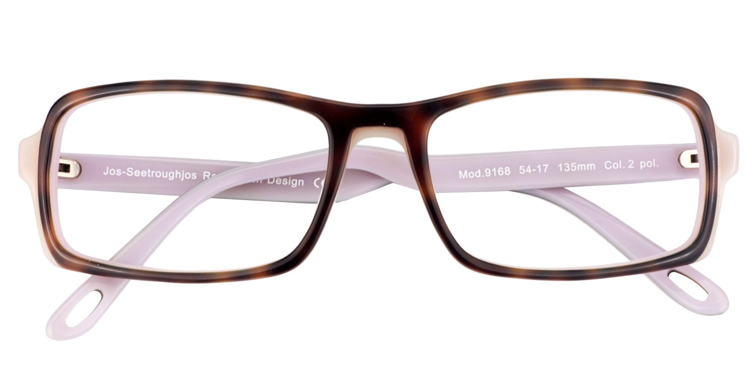 Rectangle Tortoise Glasses | Zeelool Glasses1