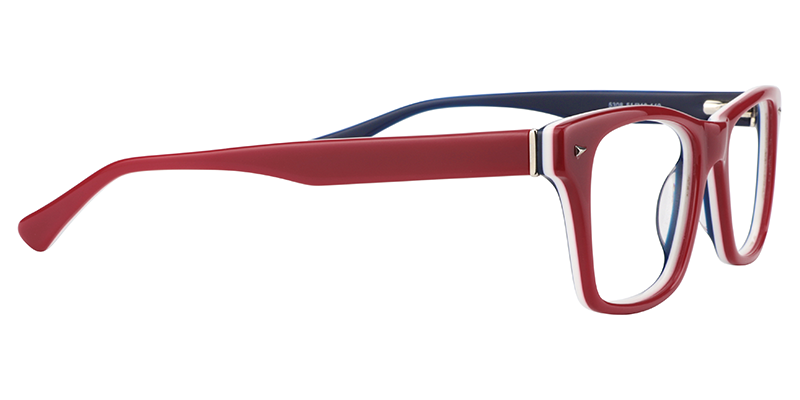 Rectangle Red Glasses4