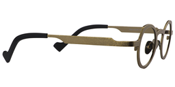 Clare Geometric Brown Glasses3