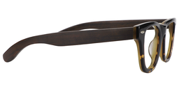 Patrick Rectangle Light Amber Glasses4