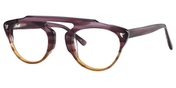 Serafina Aviator Purple Glasses 2