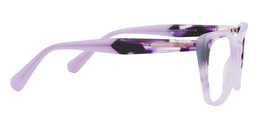 Snow Cat Eye Purple Glasses3