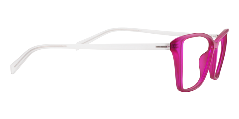 Rectangle Bright Pink Glasses4
