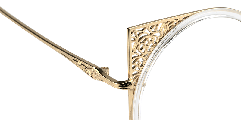 Round Gold Eyeglasses5