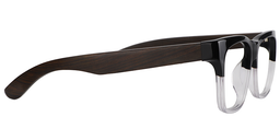 Jeffery Square Clear Eyeglasses5