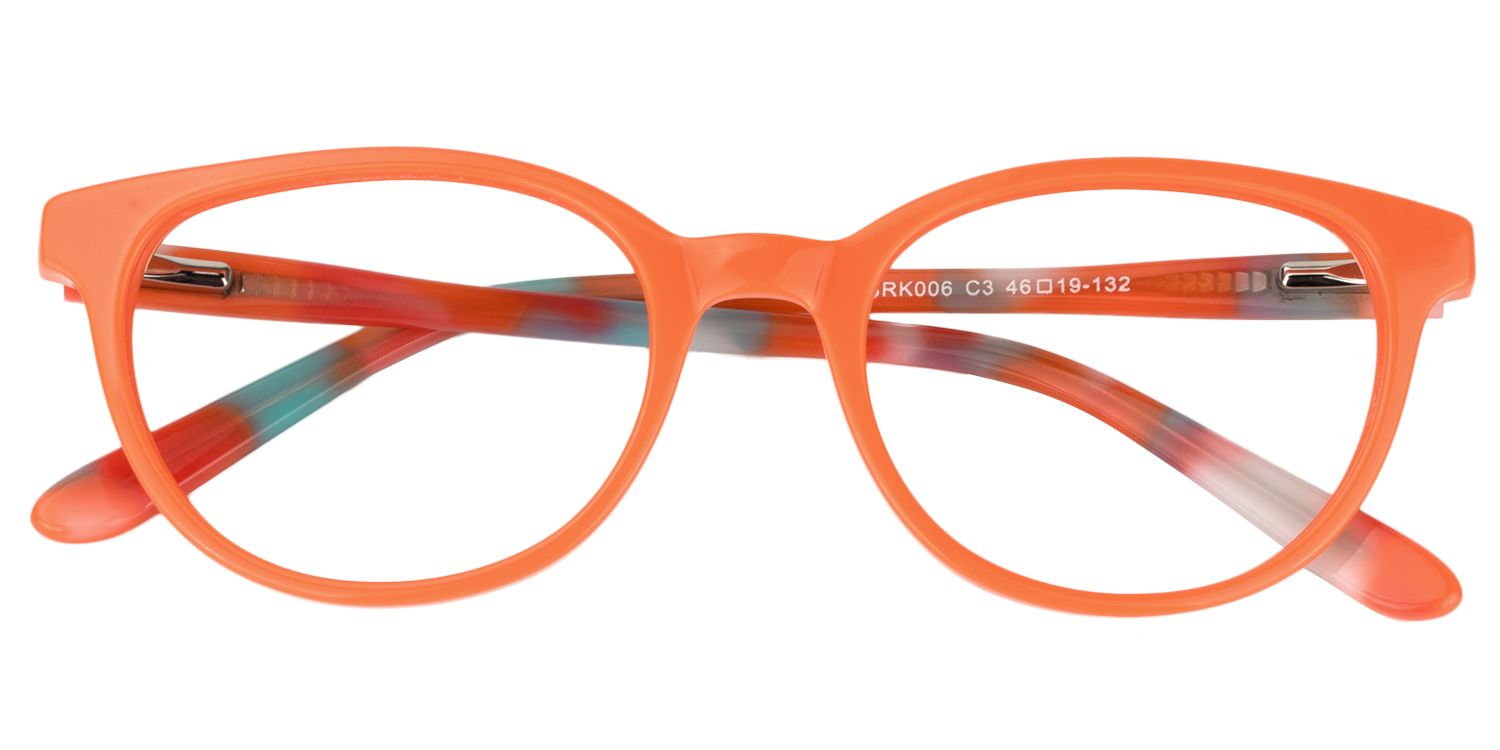 Square Orange Glasses | Zeelool Glasses1