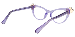 Aimee Cat Eye Purple Glasses4