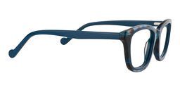 Solomon Rectangle Blue Black Glasses4