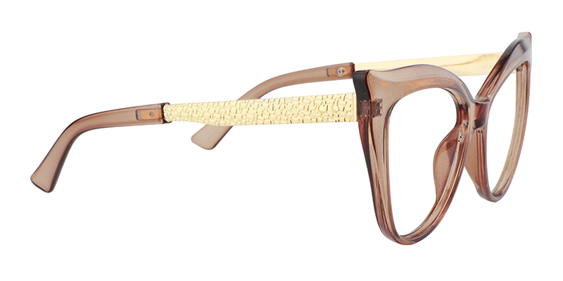 Butterfly Brown Glasses | Zeelool Eyeglass Frames Online4