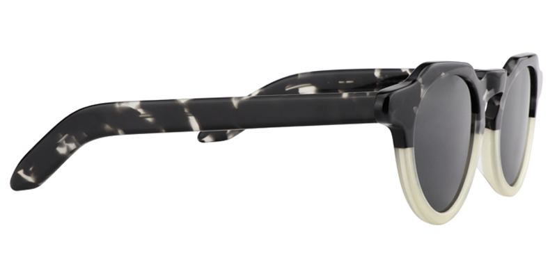 Round Black-Clear Sunglasses | Zeelool Sunglasses Online4
