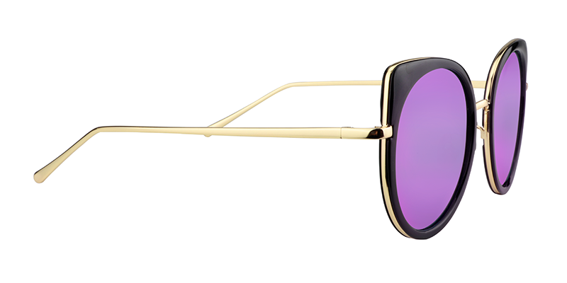 Cateye Black Sunglasses | Zeelool Sunshades4