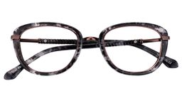 Beryl  Oval Black Glasses 1