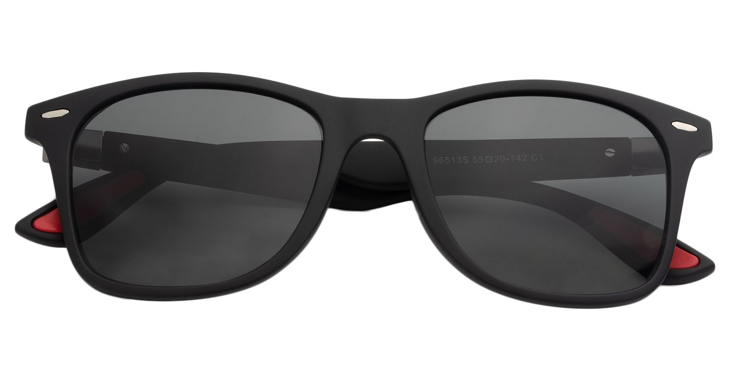 Square Black Sunglasses | Zeelool Sunglasses1