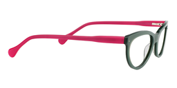 Kayla Oval Green Glasses4