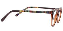 Alma Round Brown Glasses3