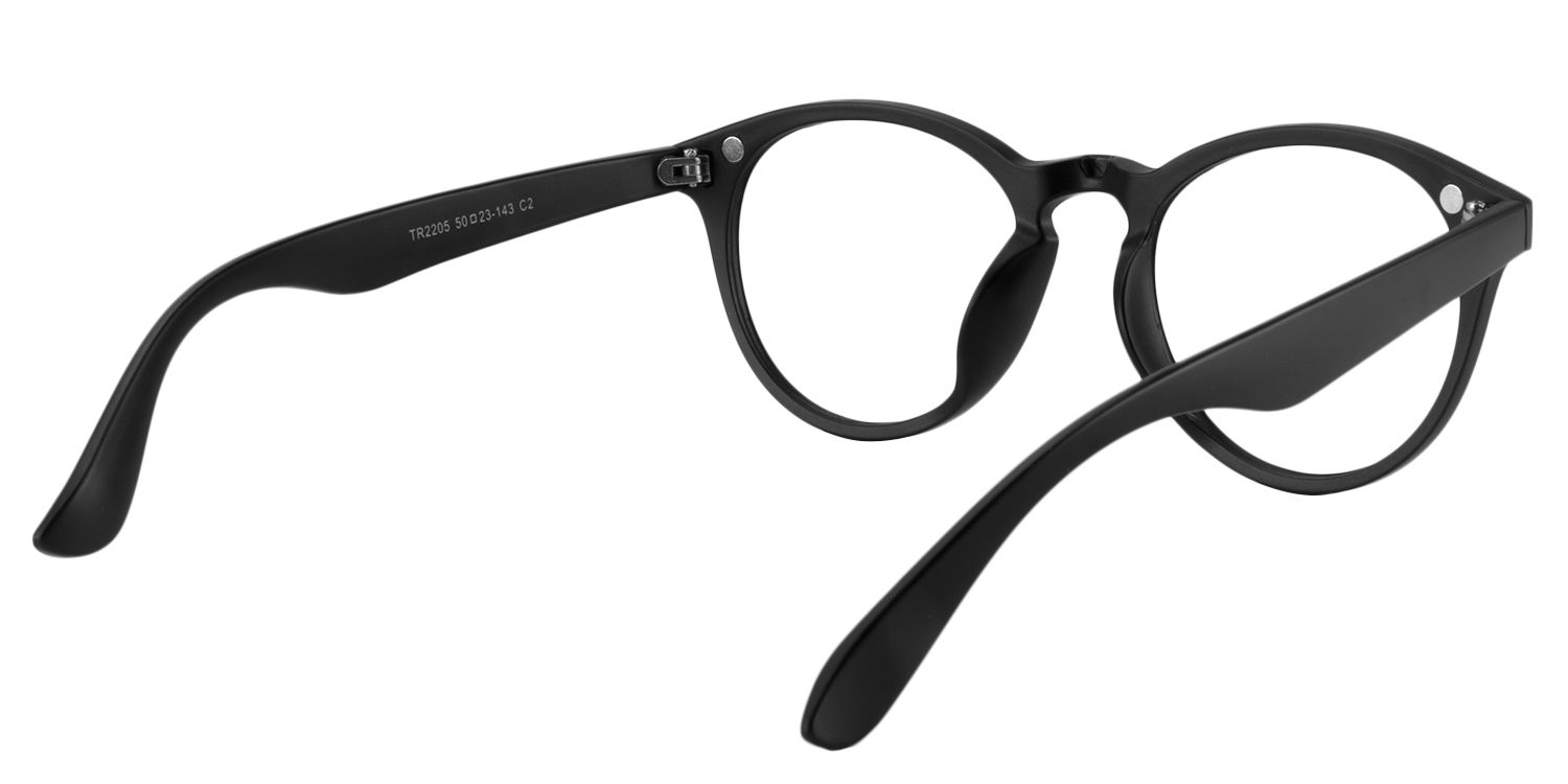 Round Black Glasses | Zeelool Glasses5