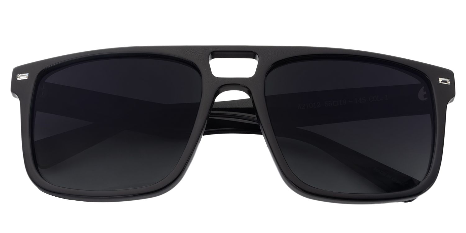 Square Black Sunglasses | Zeelool Sunglasses1