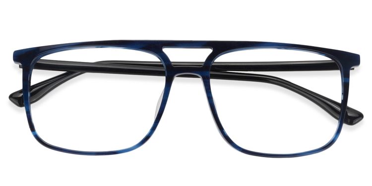 Calvin Aviator Dark Blue Glasses