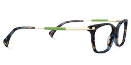 Cambria Rectangle Blue Tortoise Glasses4