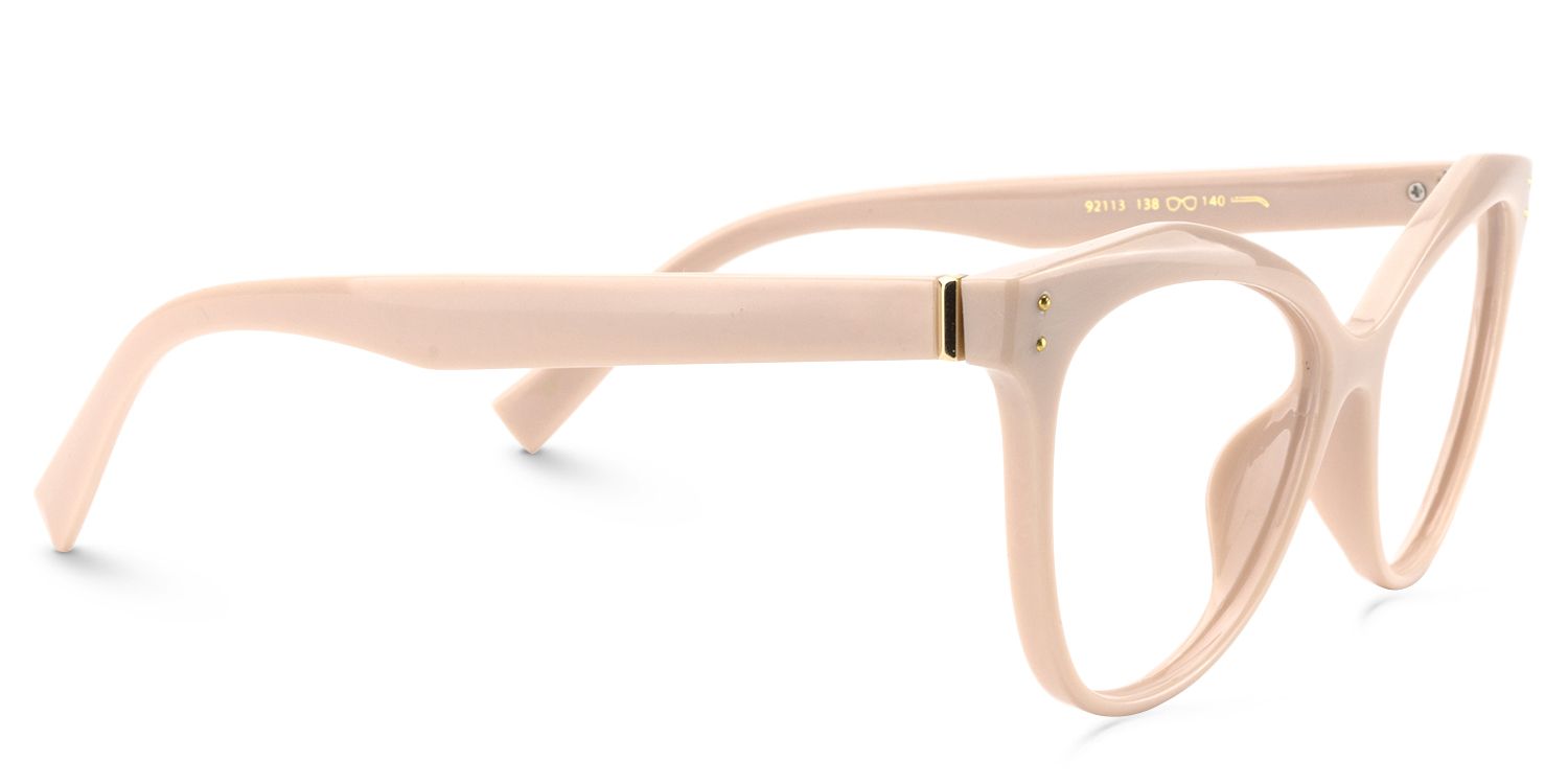 Cateye Pink Glasses | Zeelool Glasses5